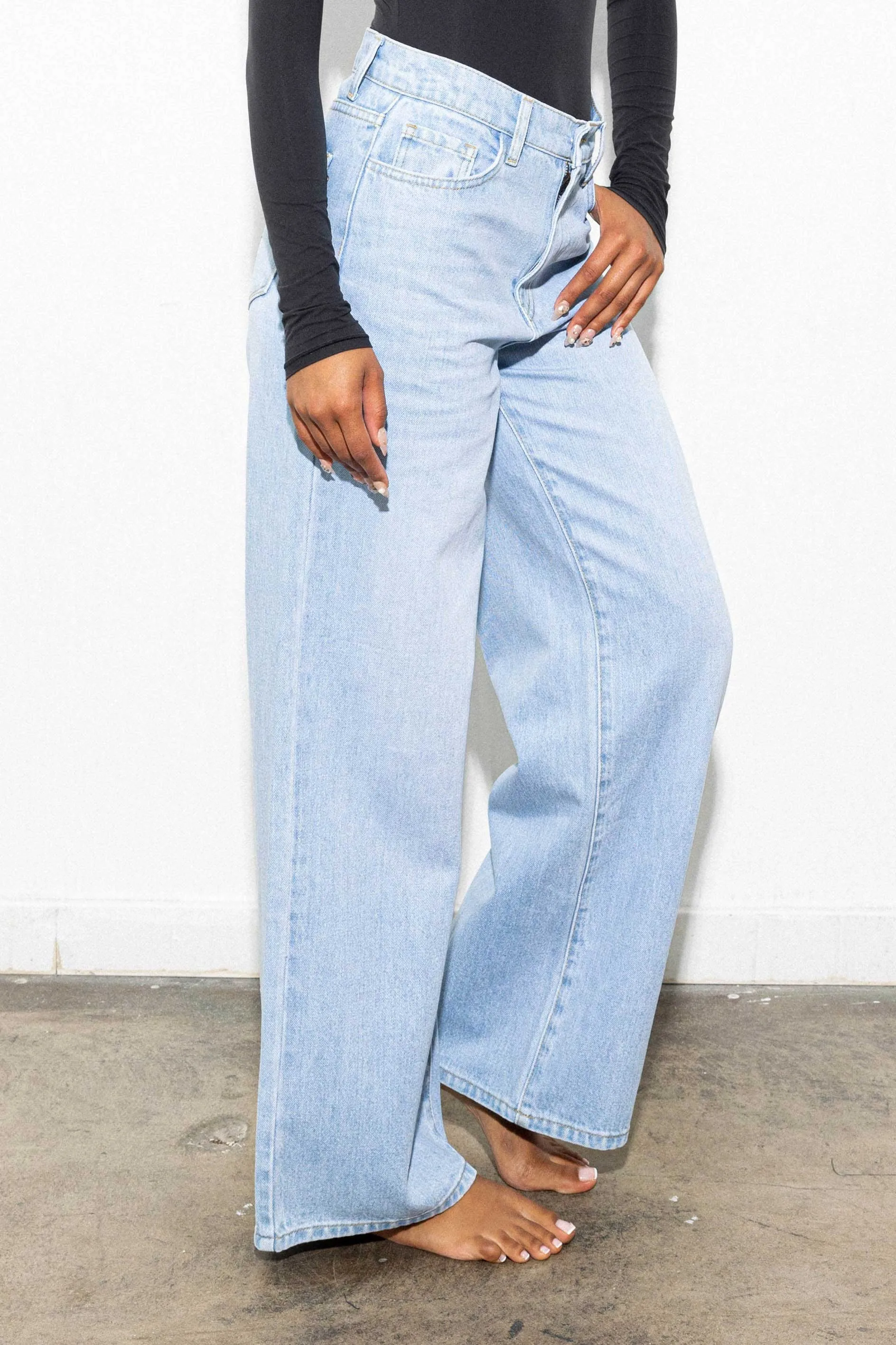Vibrant HIGH WAISTED WIDE LEG