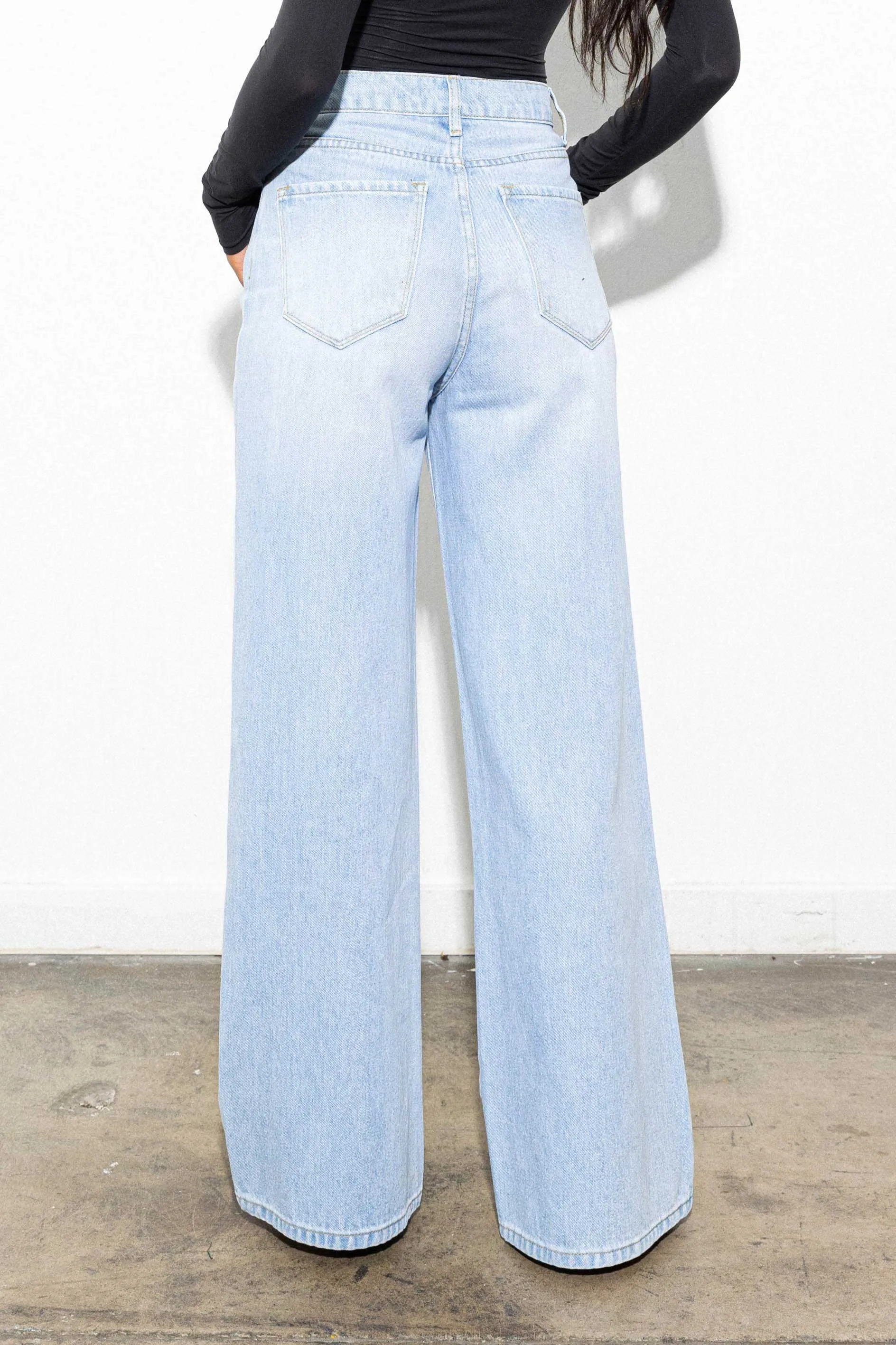 Vibrant HIGH WAISTED WIDE LEG