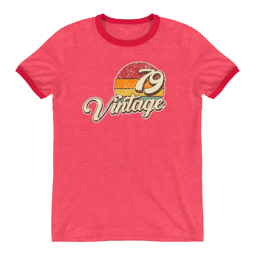 Vintage 1979 Retro Ringer T-Shirt