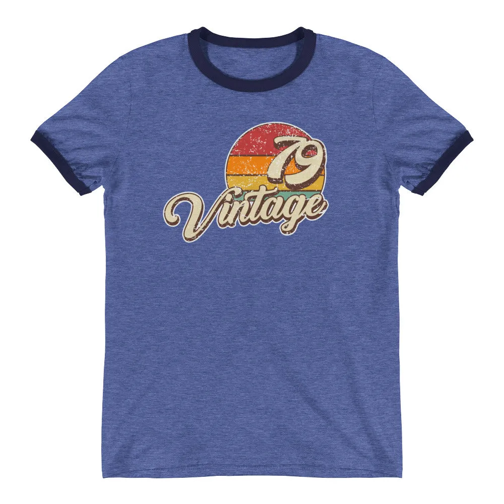 Vintage 1979 Retro Ringer T-Shirt