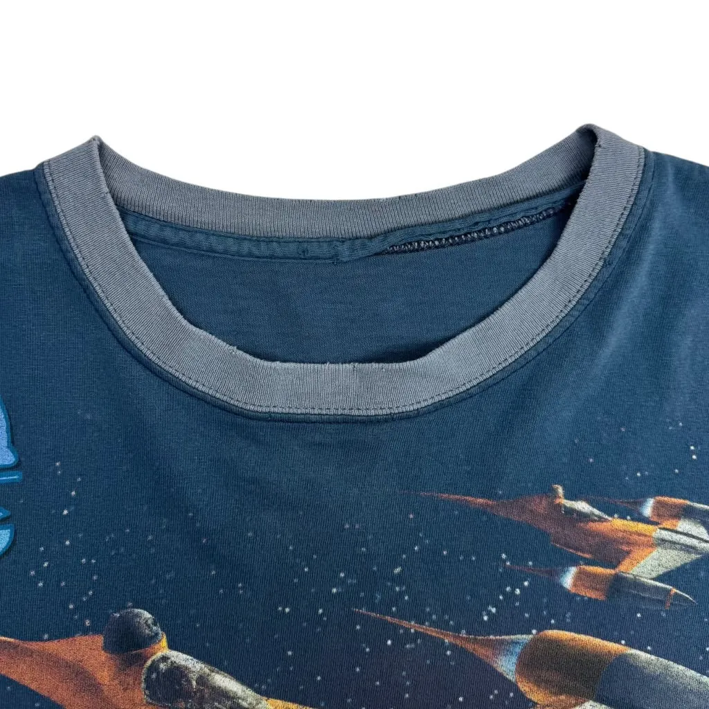 Vintage Star Wars Episode 1 Star Fighter Ringer T-Shirt