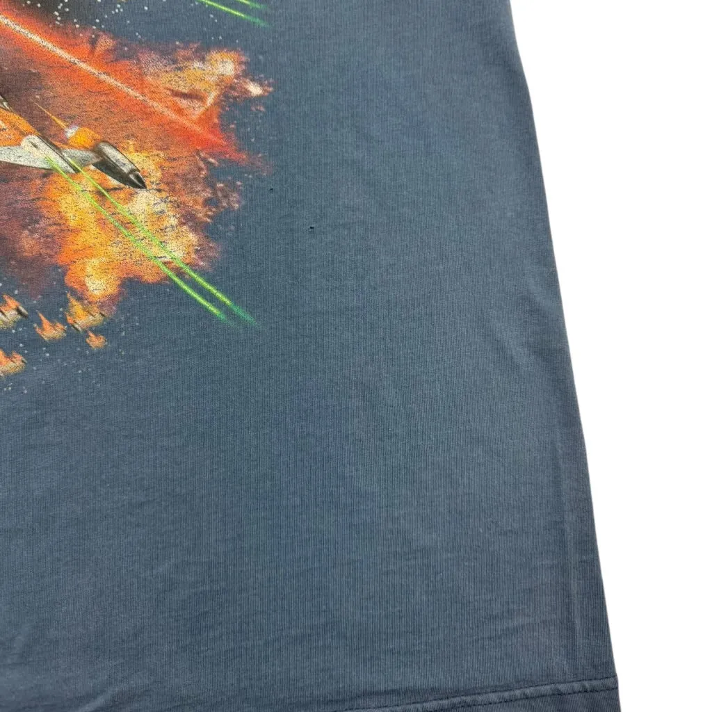 Vintage Star Wars Episode 1 Star Fighter Ringer T-Shirt