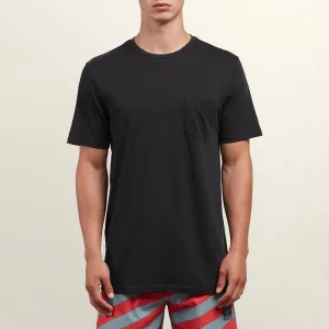 Volcom Solid Short Sleeved Pocket T-Shirt