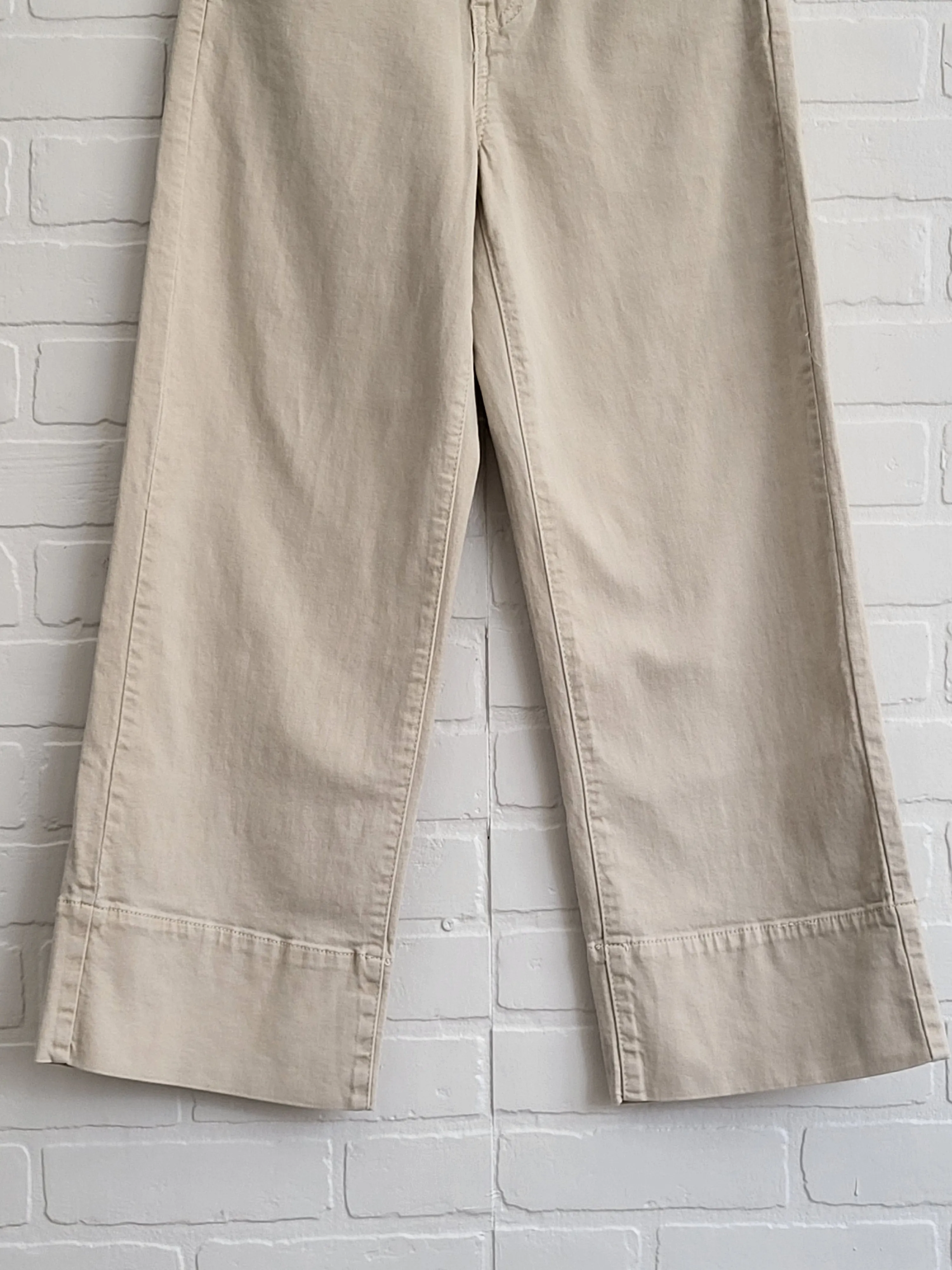 Water Cropped Straight Leg Jeans