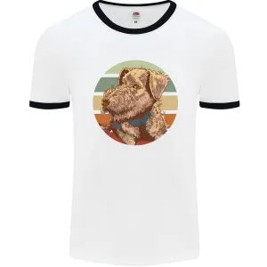 Welsh Terrier Dog Mens Ringer T-Shirt