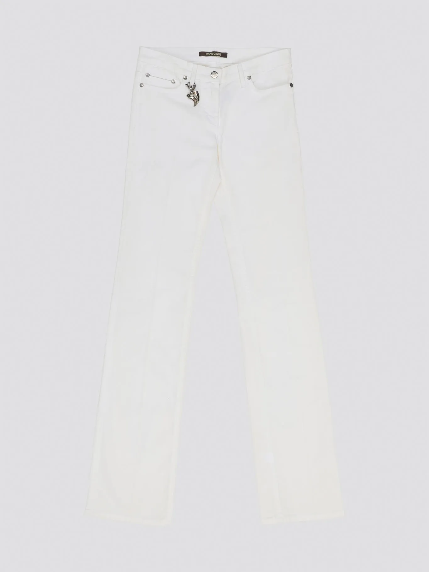 White Wide Leg Denim Jeans