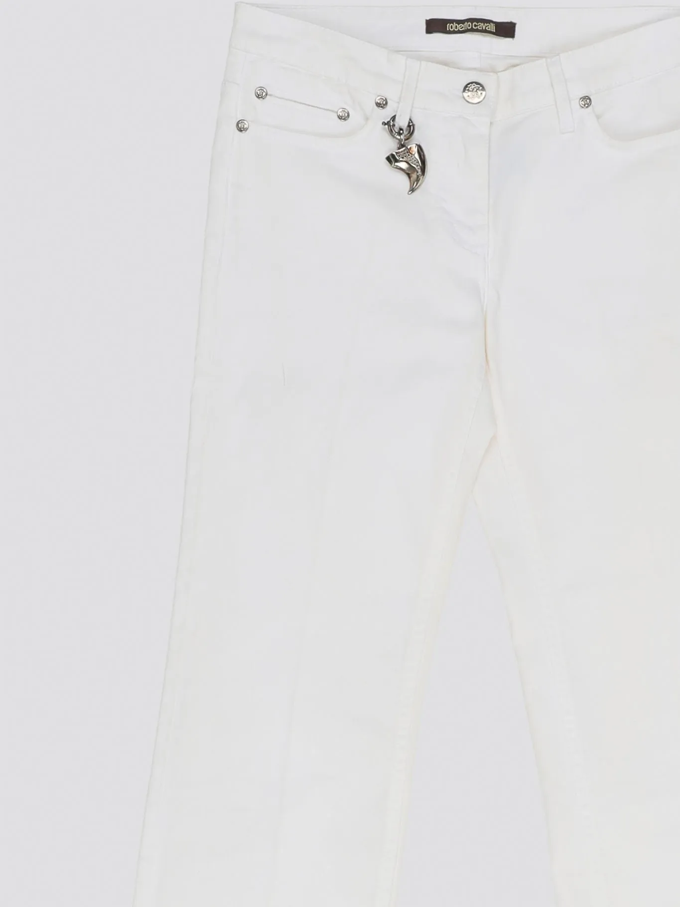White Wide Leg Denim Jeans
