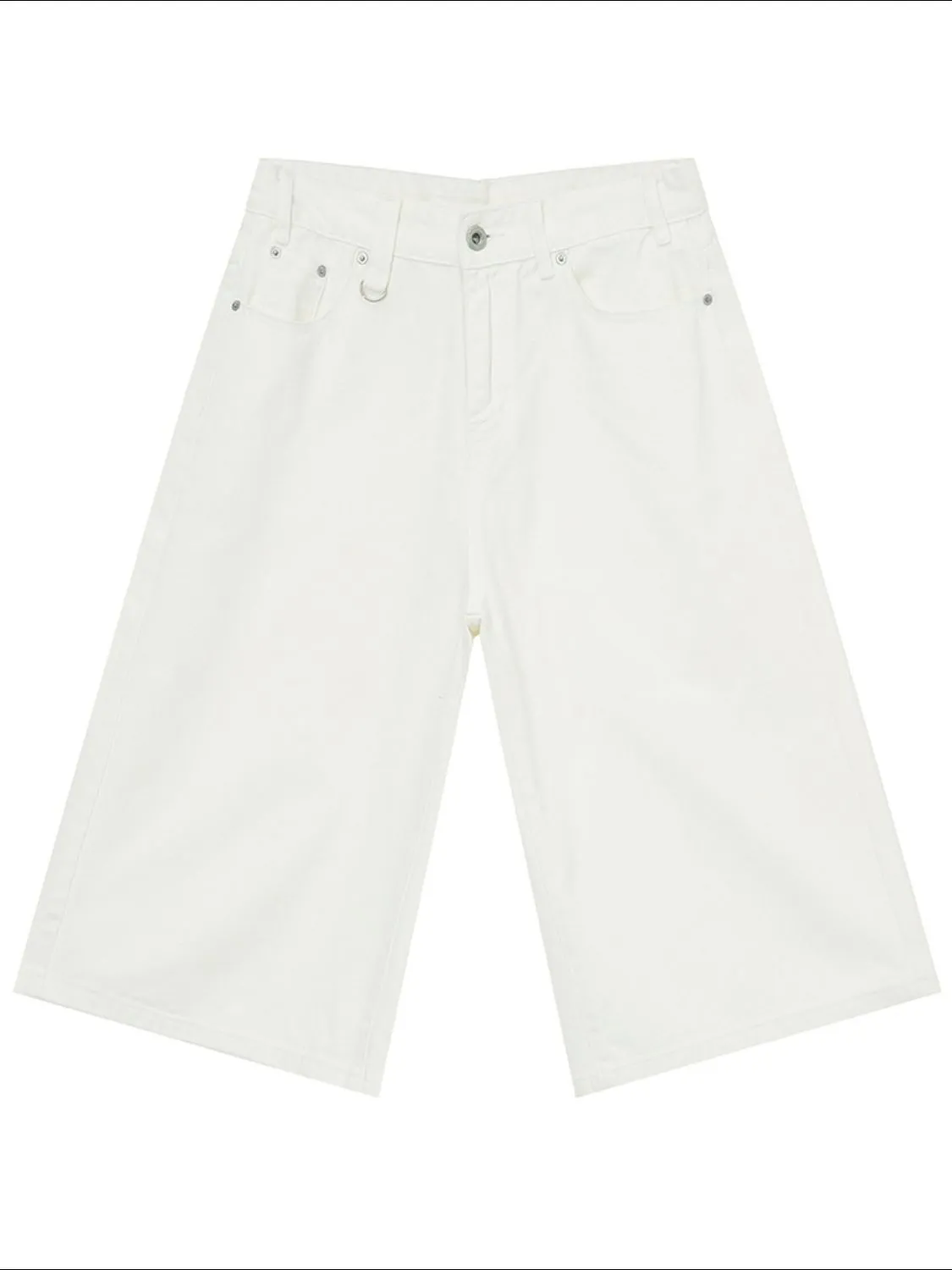 Wide Leg Cropped Jeans