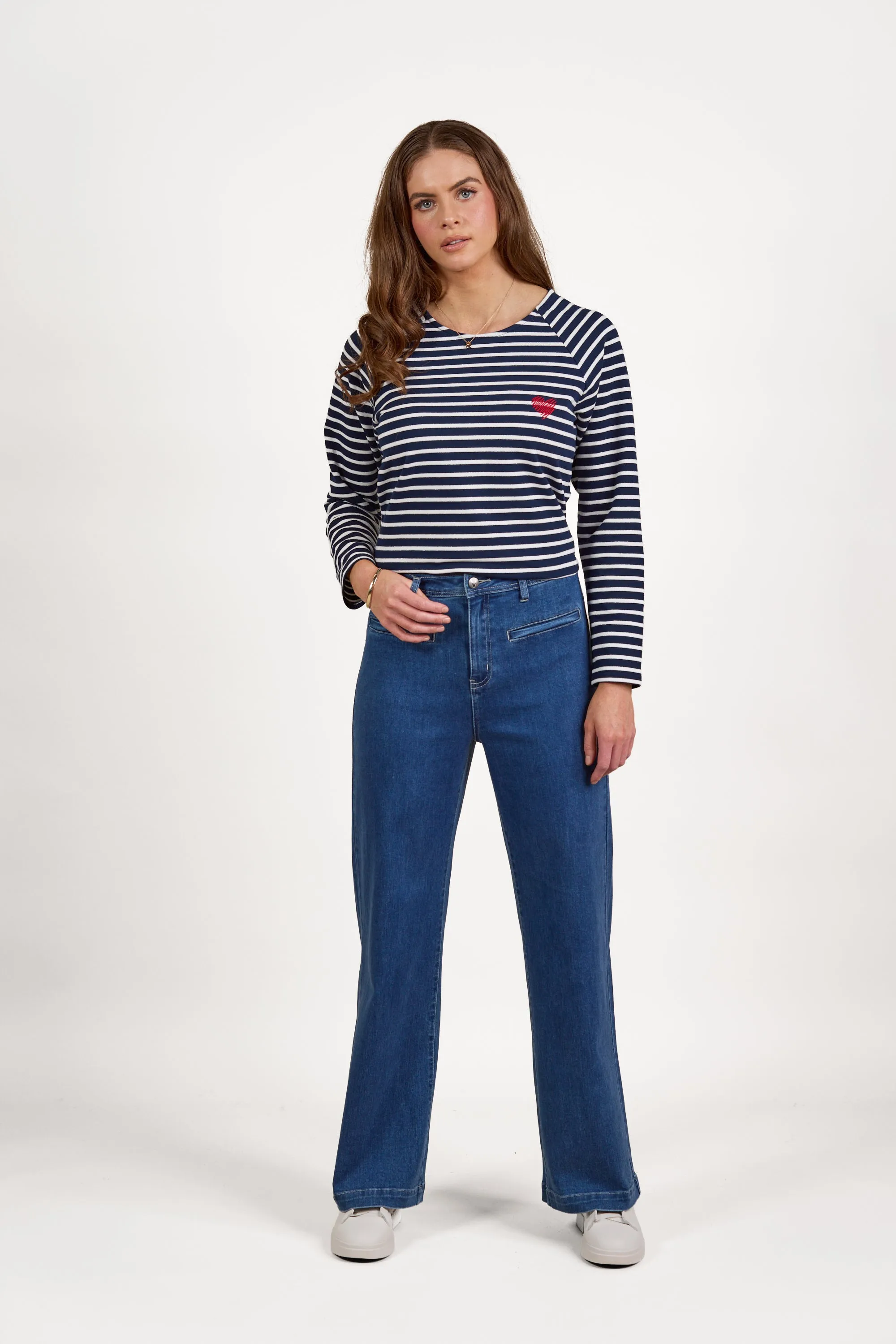 Wide Leg Jean Blue Wash
