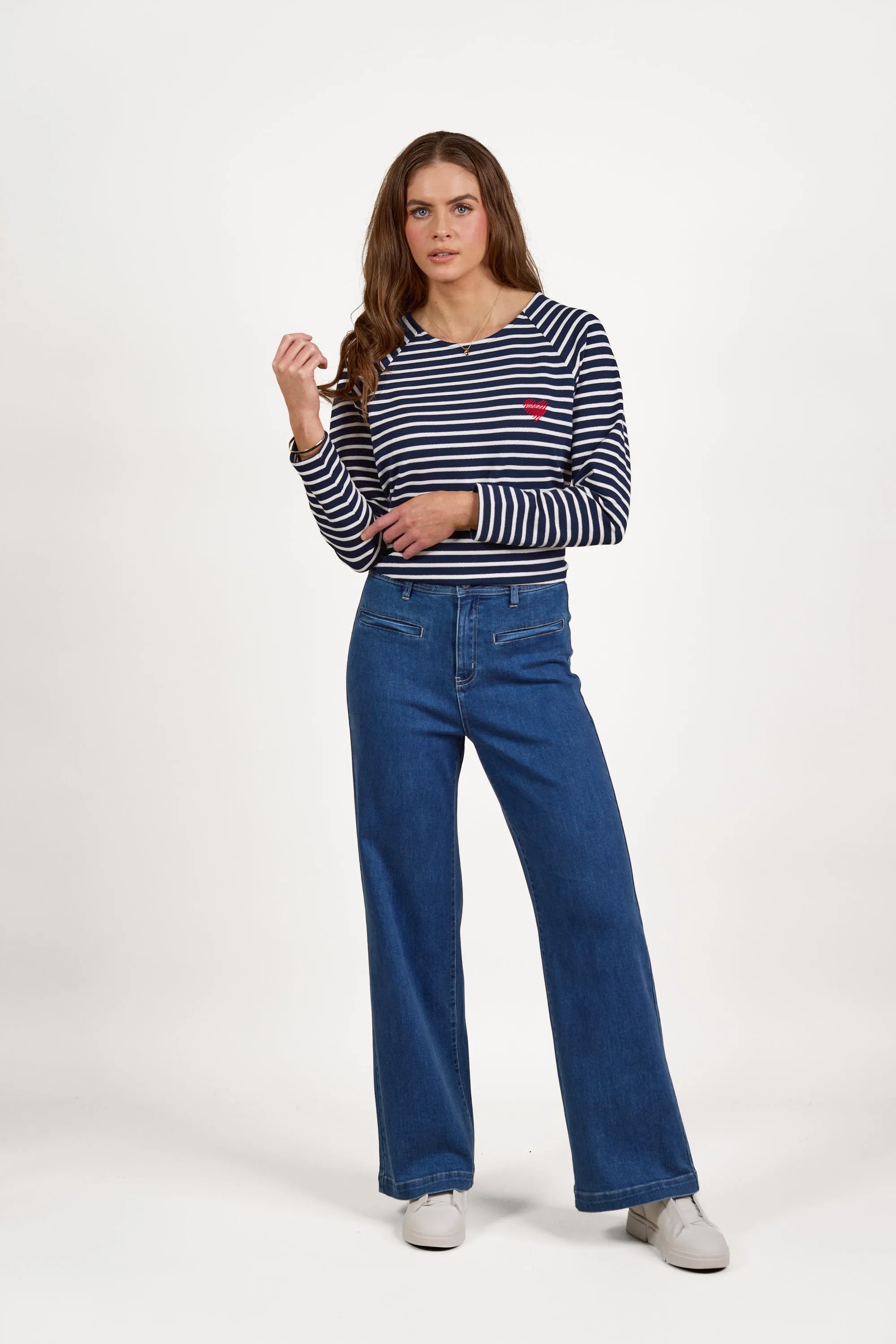 Wide Leg Jean Blue Wash