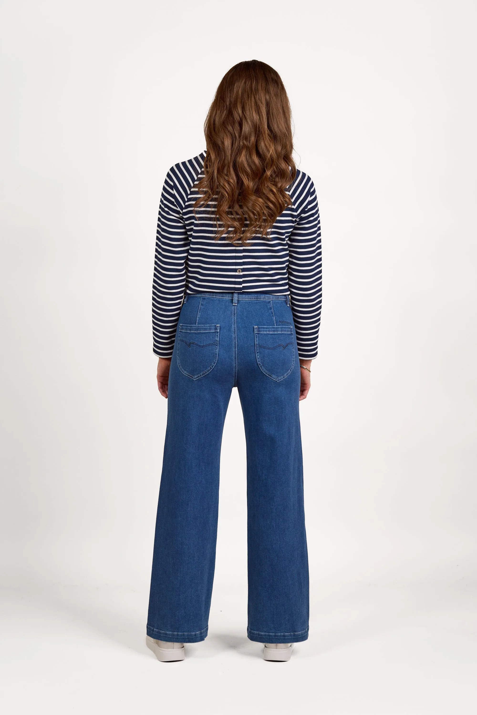 Wide Leg Jean Blue Wash