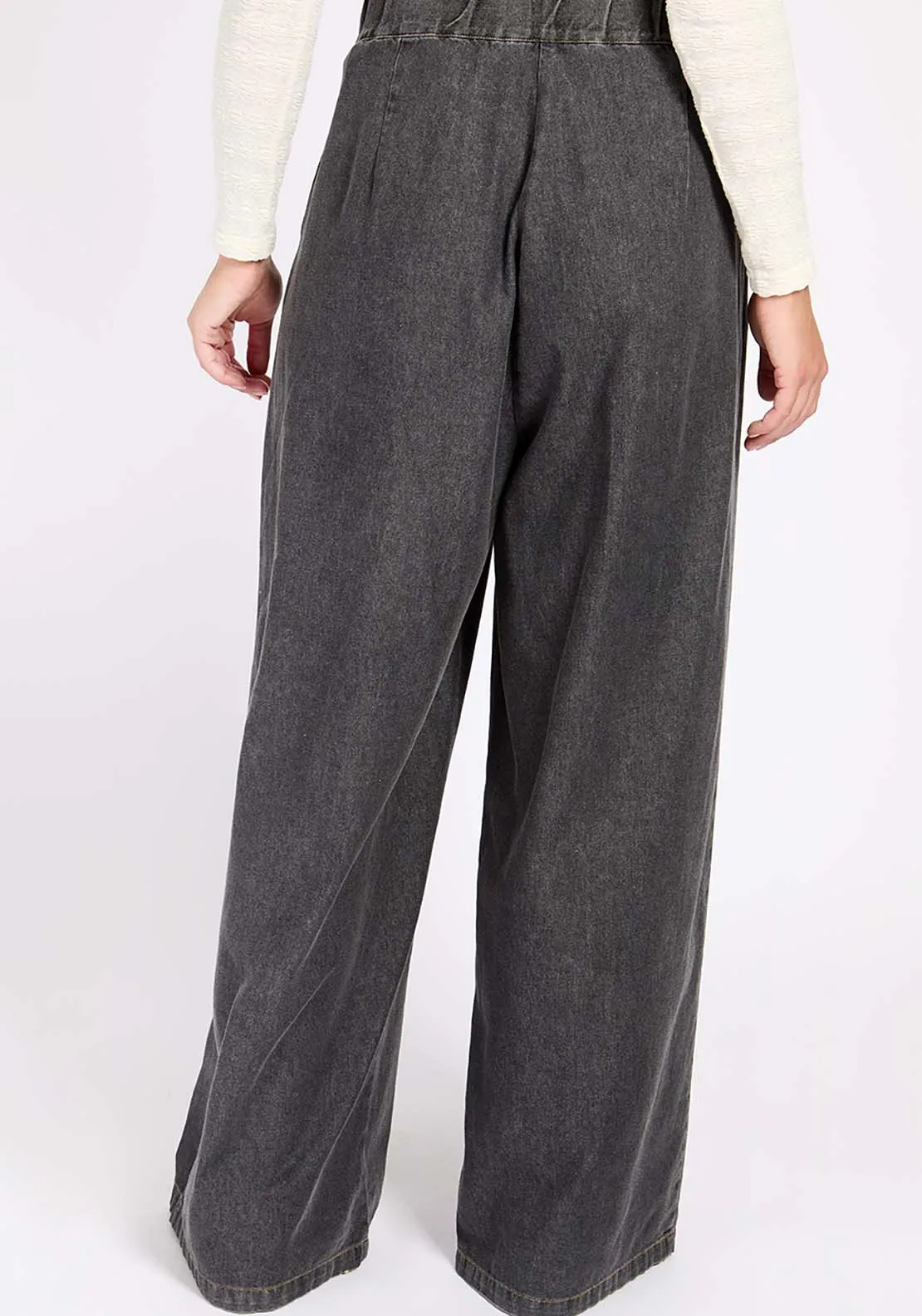 Wide Leg Jeans - Black