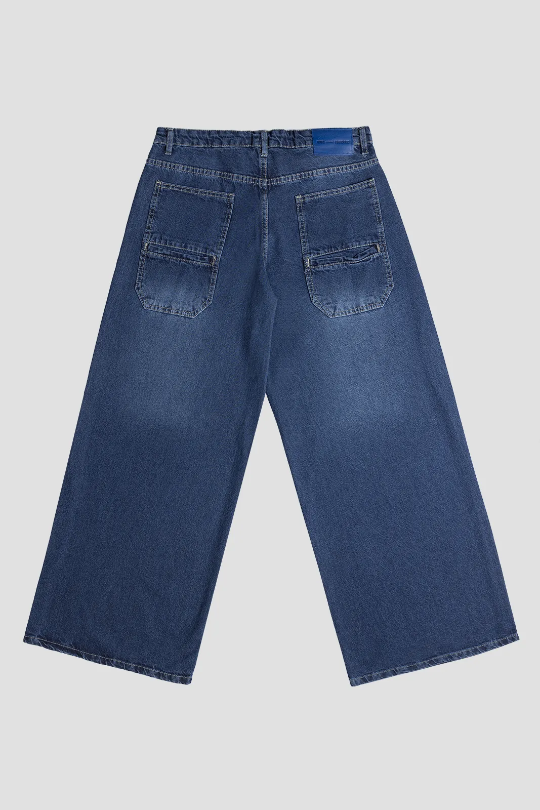 Wide Leg Midnight Blue Jeans