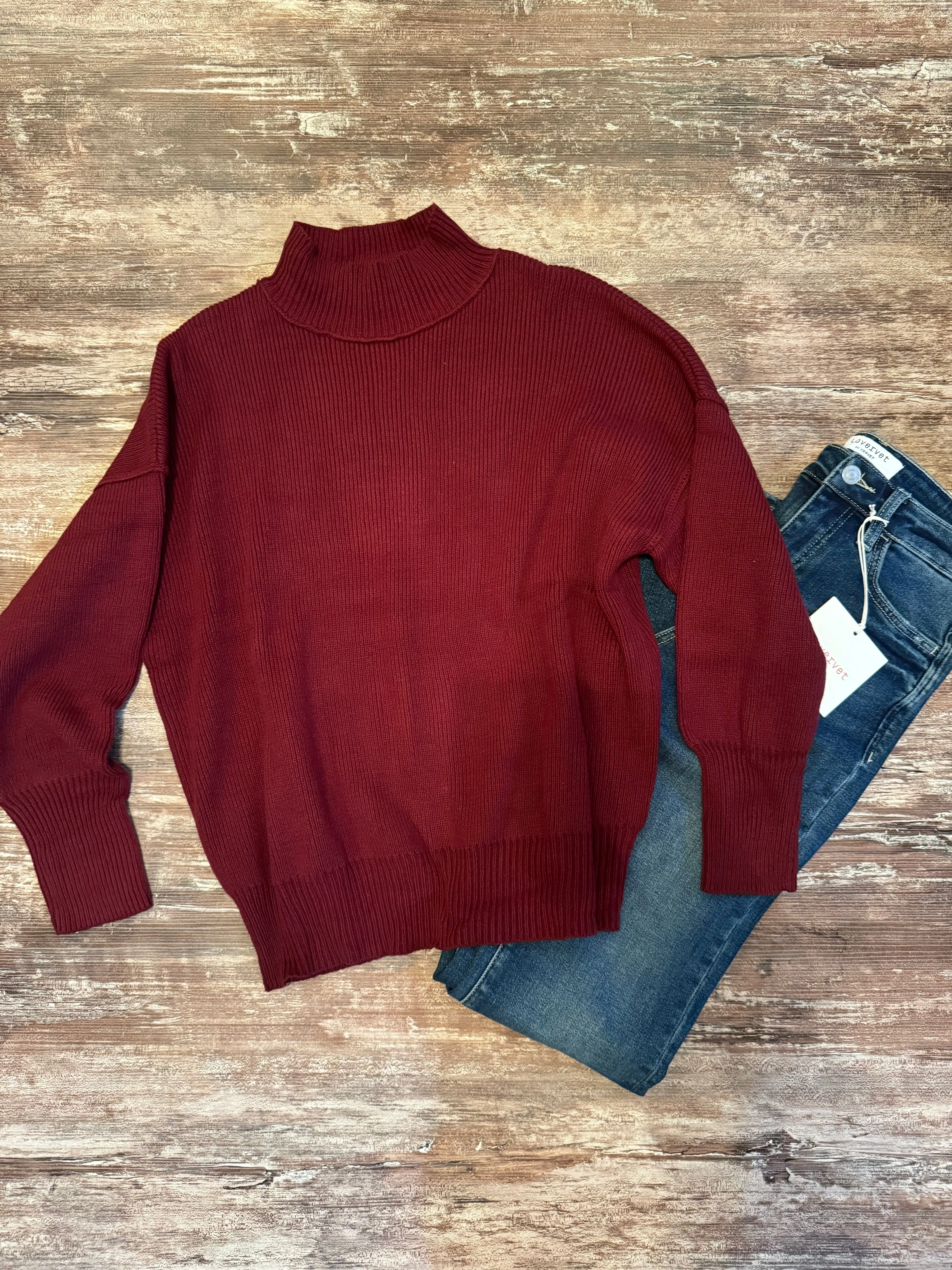 Wine Sweater