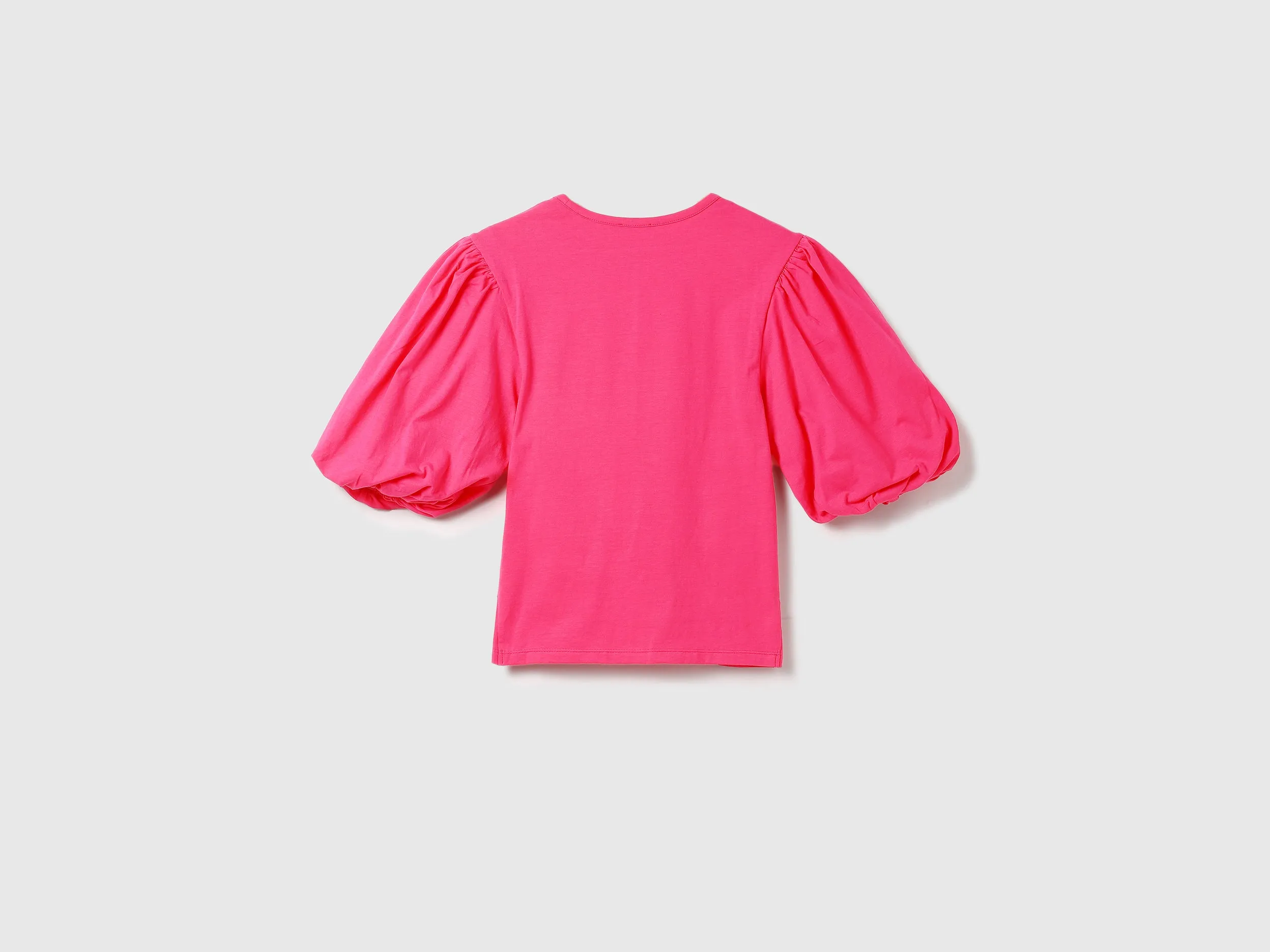 Women Solid Round Neck Top