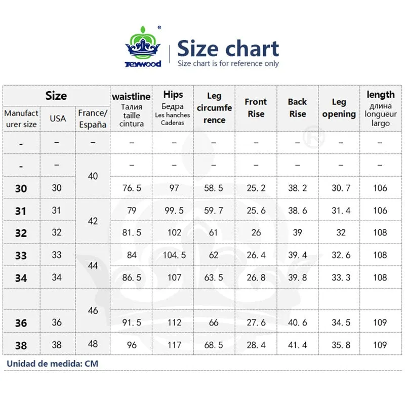 Wood Brand Autumn Plaid Pants Men Cotton Formal Work Business Pants