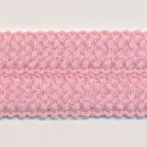 Wool Knit Binder Tape #16 Pink