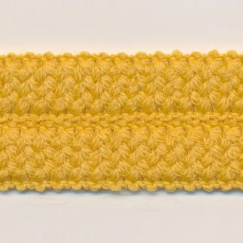 Wool Knit Binder Tape #9 Yellow