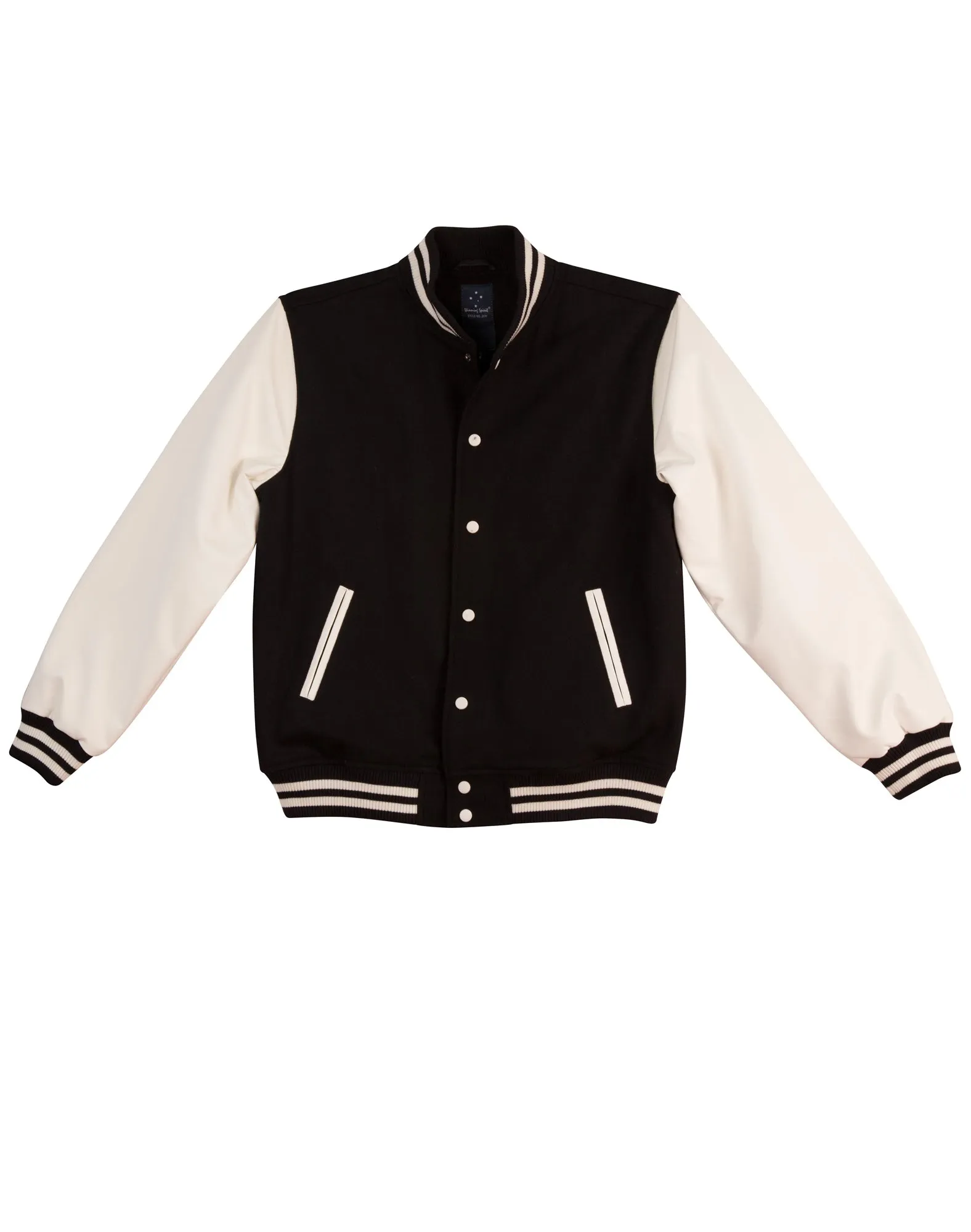 WOOL LETTERMAN Wool Blend Varsity Jacket