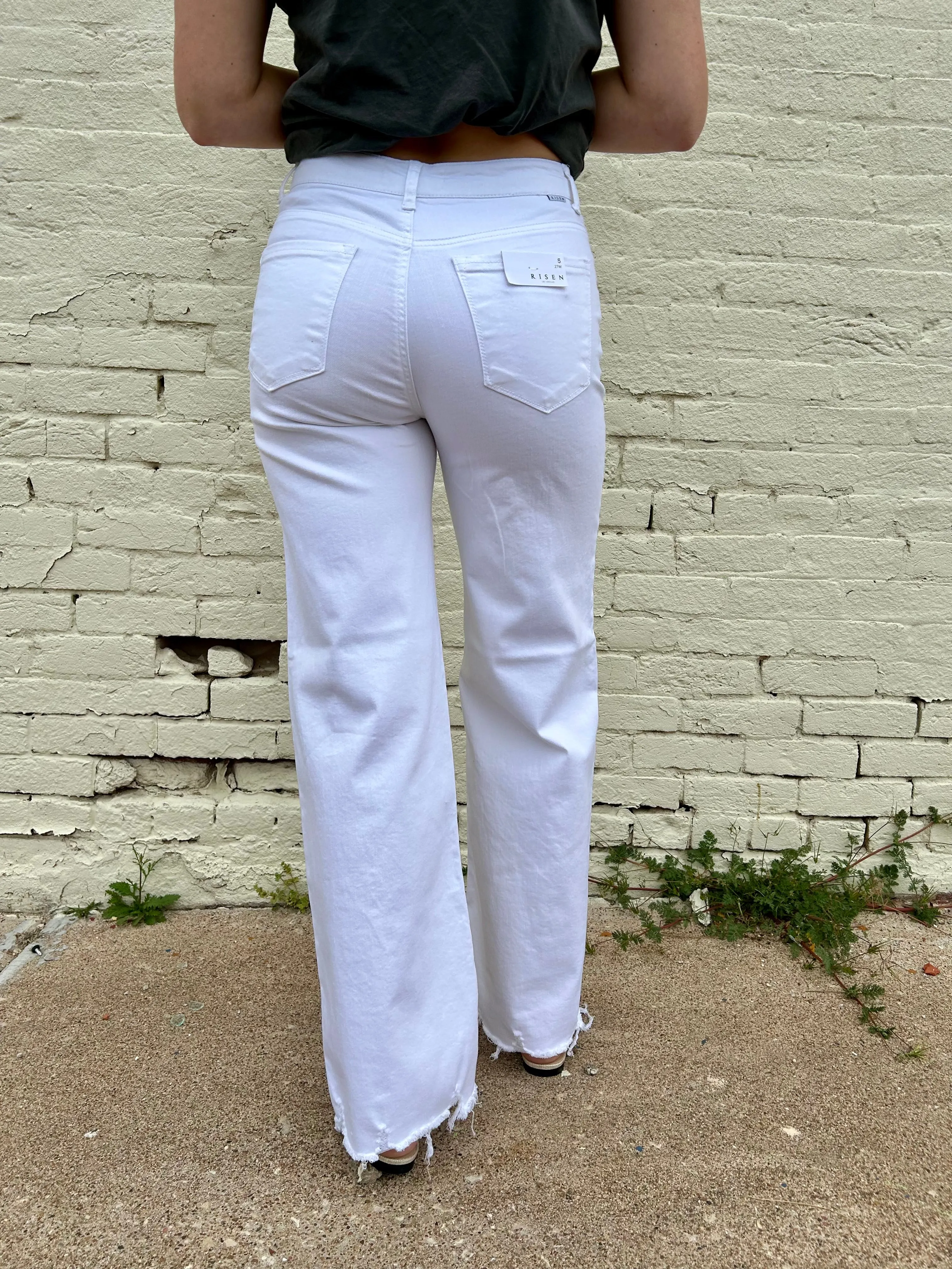 Wyn Wide Leg Denim Jeans