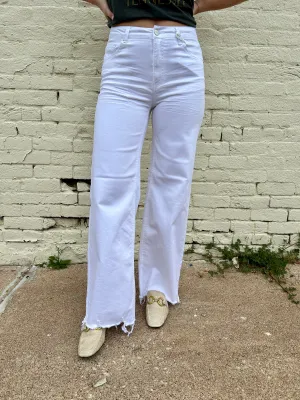 Wyn Wide Leg Denim Jeans