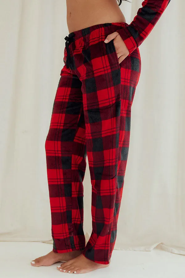 Youmita Wholesale 6 Pieces Soft & Cozy Winter Wear for Women Lady Plaid Fleece Pants