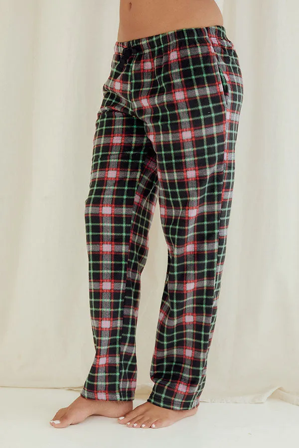 Youmita Wholesale 6 Pieces Soft & Cozy Winter Wear for Women Lady Plaid Fleece Pants
