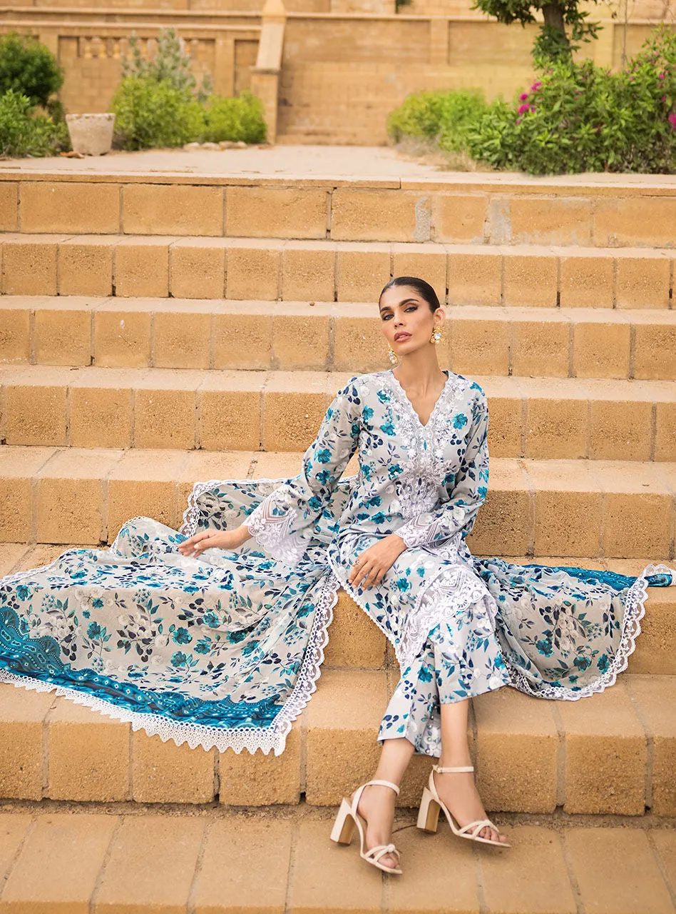 Zainab Chottani | Luxury Lawn '23 | PANCHHI 4A