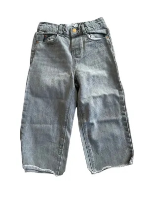 Zara wide leg jeans size 3-4