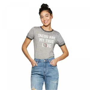 Zoe   Liv Women's Tacos Are My True Love Graphic T-Shirt